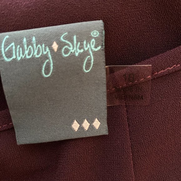 NWT  Gabby Skye trapeze dress  10 - Picture 4 of 6